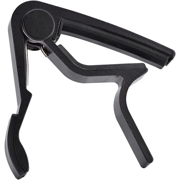 Akustisk guitar capo (sort), 8,3*8,8 cm bærbar hurtig udskiftning, ingen