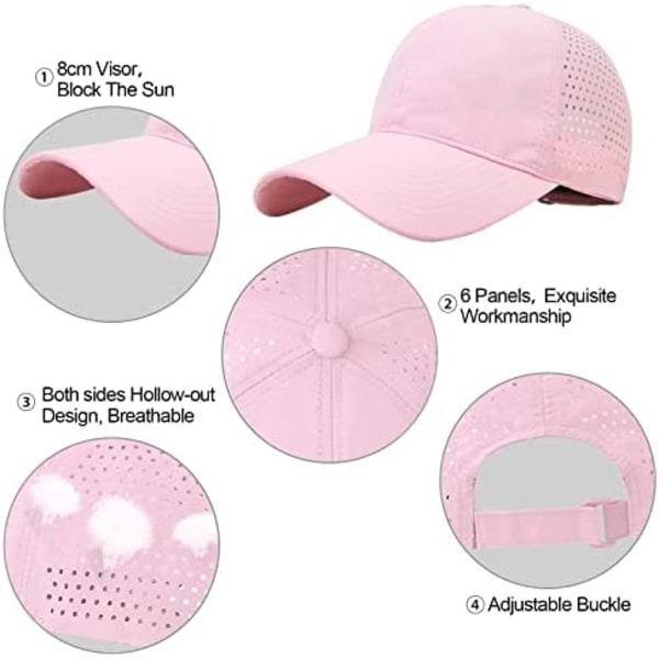 Quick Dry cap miesten, unisex urheiluhattu - kokoontaitettava mesh Su