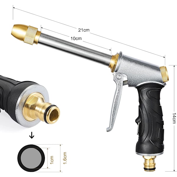 Metal Vandpistoler Vandpistoler, Vandtrykspistoler, Bilvask