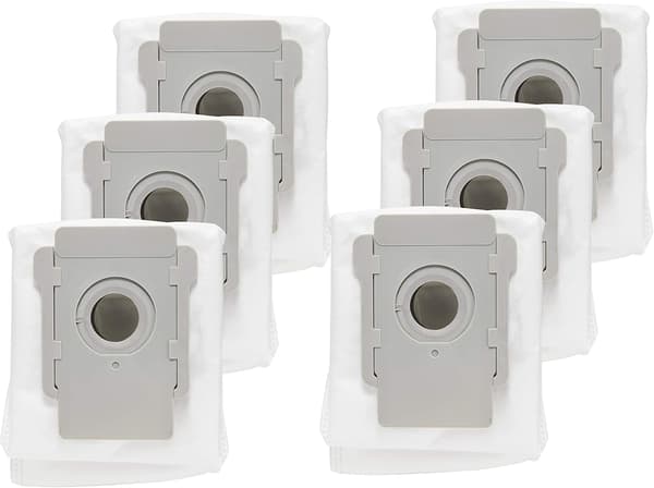6-pack dammsugarpåsar till iRobot Roomba i7 i7+/i7Plus E5 E6