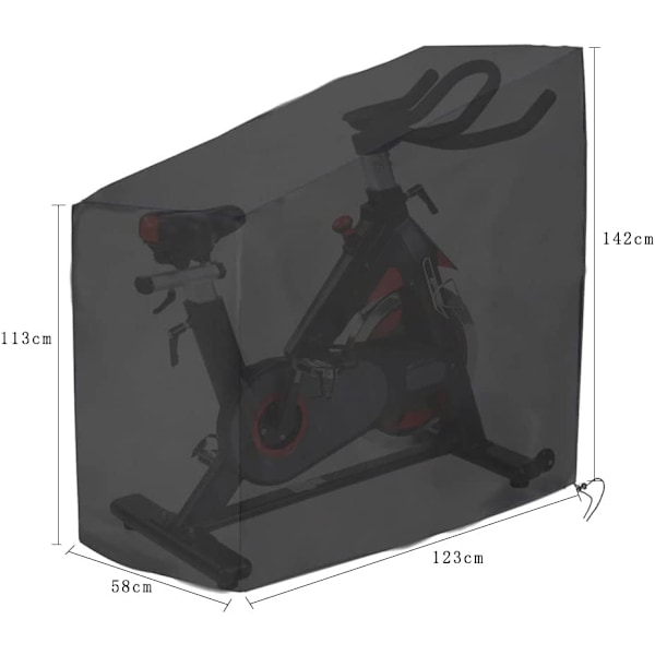 Motionscykelskydd Vattentätt Skydd Cykelskydd Utomhus Cykelskydd Skyddande Anti-UV Dammskydd