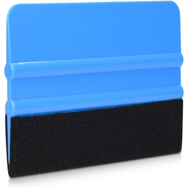 4-pakning plastfiltskraper - Myk vinylbilskrape for vindusfarge