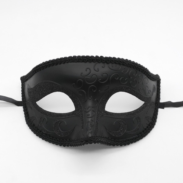 Maskerade metalmasker Venetiansk Halloween kostumemaske Mardi