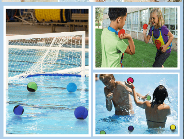 (Gul) Studsande Poolboll Strandleksak Vuxenleksak för Barn Beac