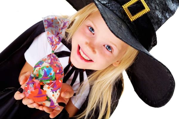 200 st Halloween Cellophane Godispåsar, Godispåsar Fladdermöss Pumpa