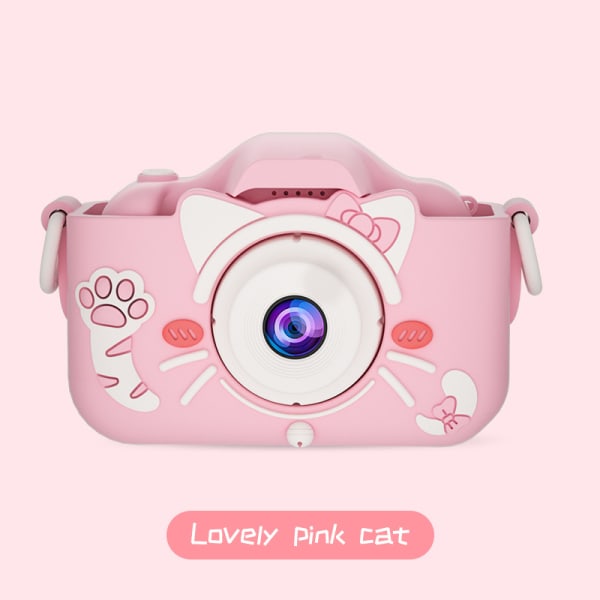 Blå Pink Farve Kids digitalkamera 2000w pixel børn Mini legetøj ca