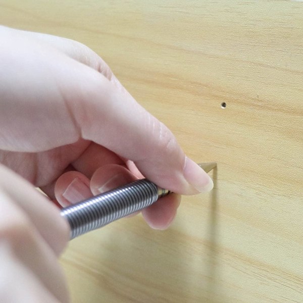 2-delad dubbelhuvud fjädernagelshammare gratis nagelkit stansning