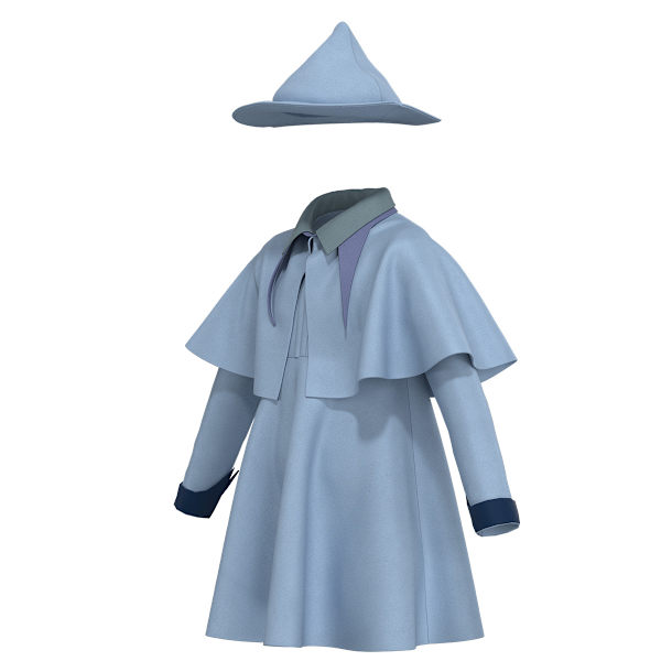Harry Potter cos kläder Busbarton skoluniformer flickor uniform