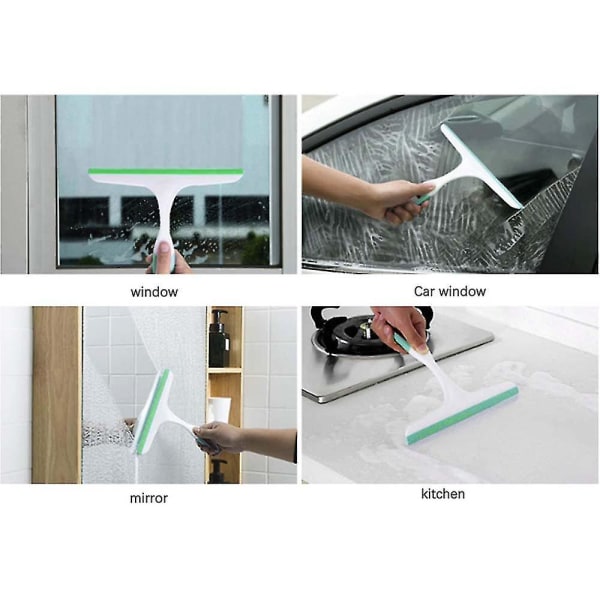 3 stycken mjuklim glas fönsterskrapa rengöringsmedel hushåll wi