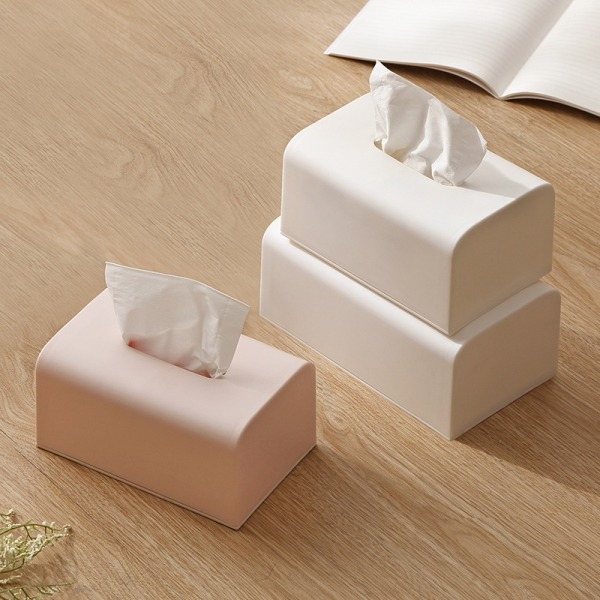 White Tissue Box - Tissue Dispenser, Tissue Box, Akryl, 21,8*1