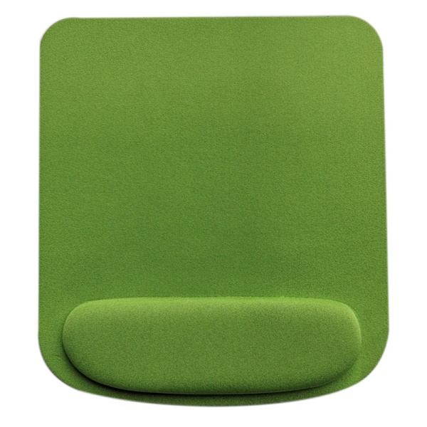 Green-Mouse pad with wrist rest