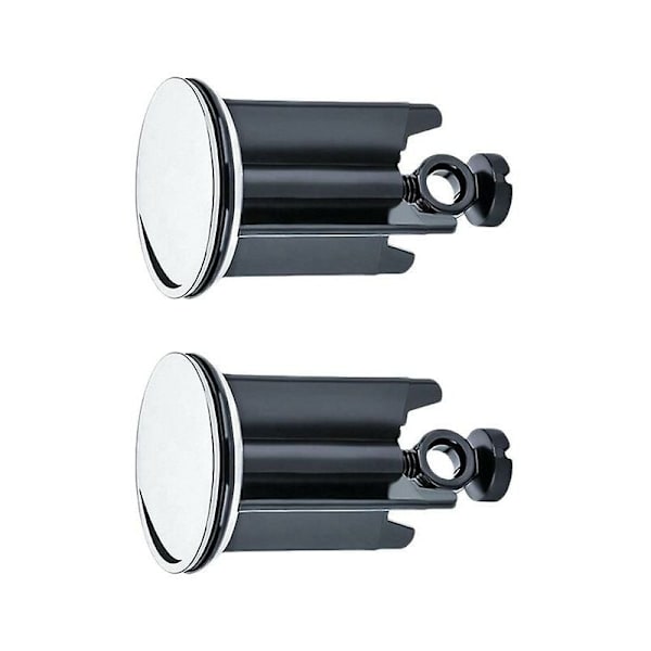 (2 stycken)40mm universell diskbänksplugg, avloppsplugg, med gummitätning