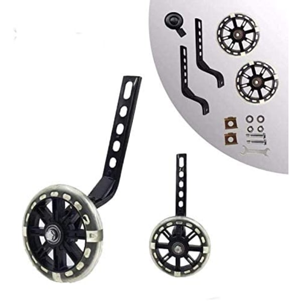 Träningshjul blixtljudlöst hjul cykel stabilisator monterad kit