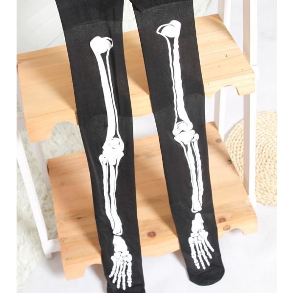 1 par sorte ben kraniet strømpebukser kvinders udenrigshandel Hallo