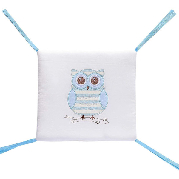 6 stk Sengkant Nest Hodebeskyttelse Baby Seng Bumper 30x30cm Baby
