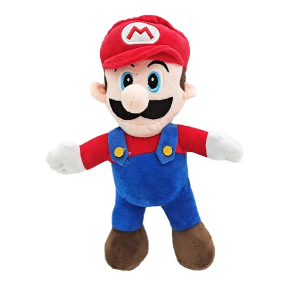 Super Mario Odyssey Plysj figur 40 cm (2 stk, rød, grønn)