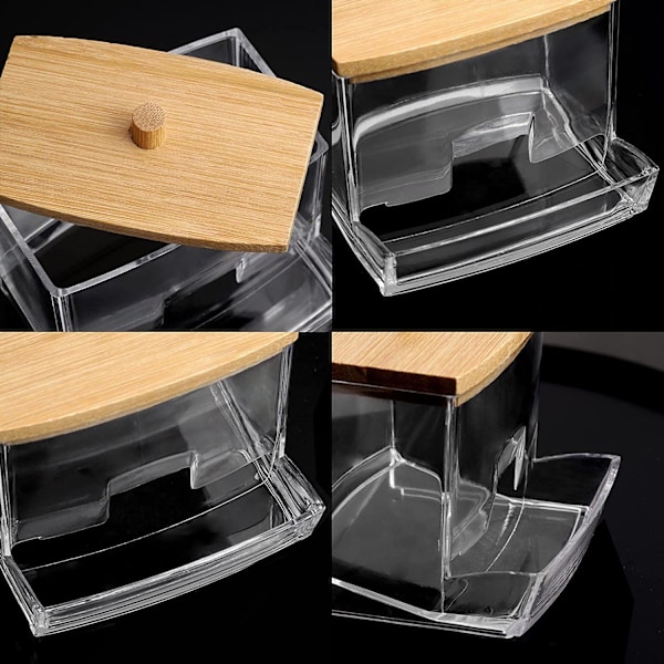 Bomullstusshållare, bomullstussbolldispenser, badrum C