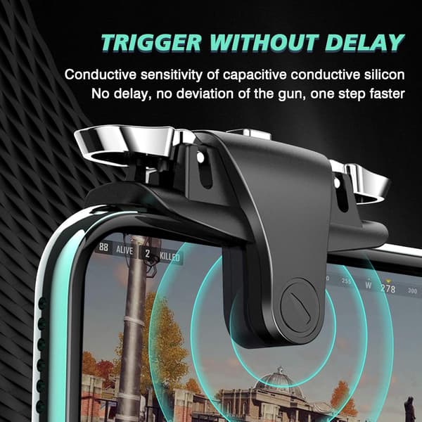PUBG Mobile Game Controller Trigger, Mobiltelefonkontroller L1