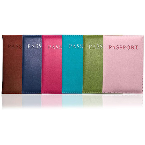 Pas Pas Rejse Tegnebog Lille Dokumenter Organizer Etui Fam