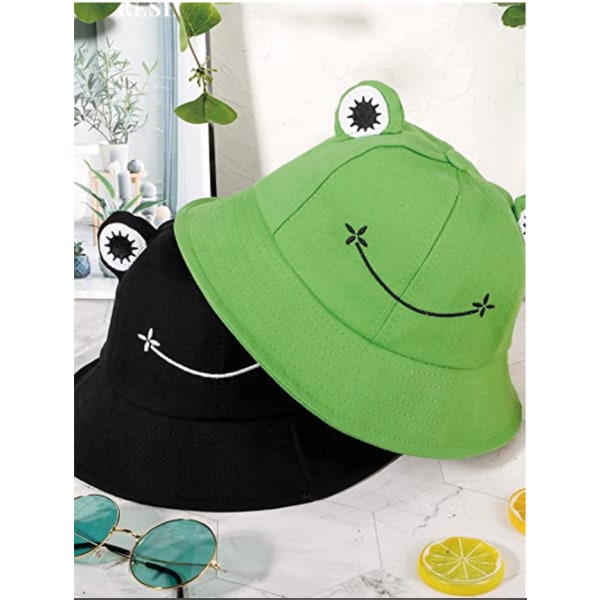 2 st Groda Bob Vuxen Groda Hatt Hink Groda Hatt Bomull Sommar Fishe