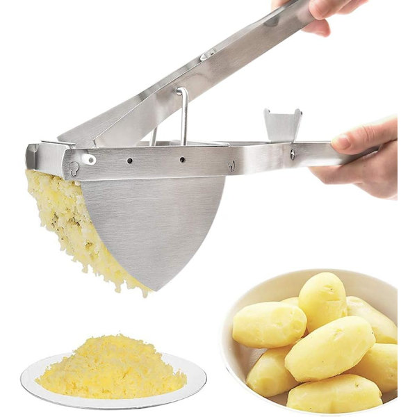 Kartoffelpresser, Professionel Kartoffelpresser i Rustfrit Stål til