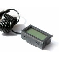 LCD Integrert Digital Tuner Termometer Hygrometer med Ekstern