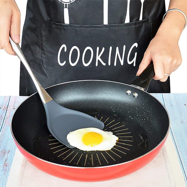 Silikonköksredskap, 3 delar, silikon rostfritt kök matlagning