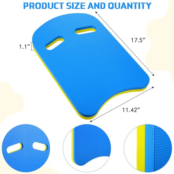 Kickboard Simträning Kickboard U-design Sommarhjälp Flytutrustning EVA-skum