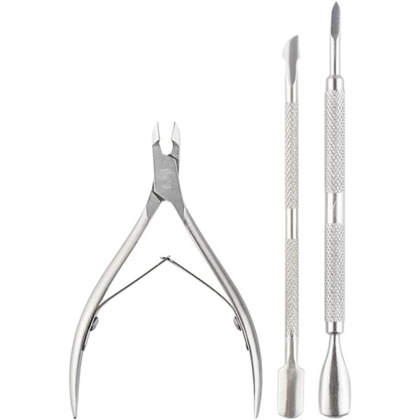 Nagelbandsskrapa Spatel Nagelklippare Nagelbandstrimmer, Nagelbandspusher
