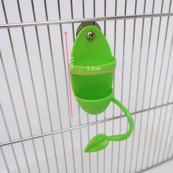 2 stk Grønn Fuglestand Post Sepiablomsterholder Sepiablomsteravgift