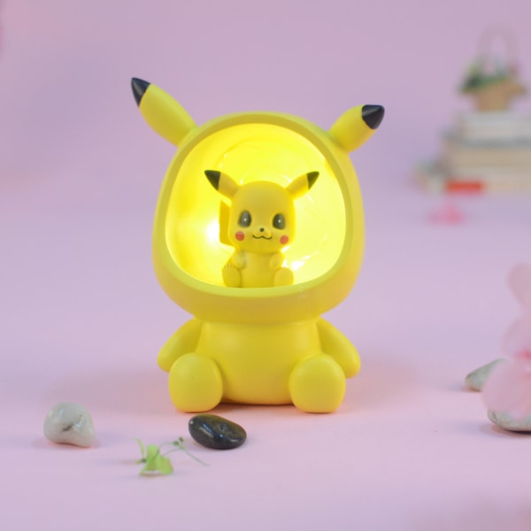 Pikachu yövalo söpö pieni lahja tyttö sydämen valmistumisen lahja