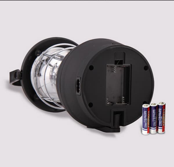 Solcellelygte, Ultra Bright LED Camping Light, 5 opladningsmetoder