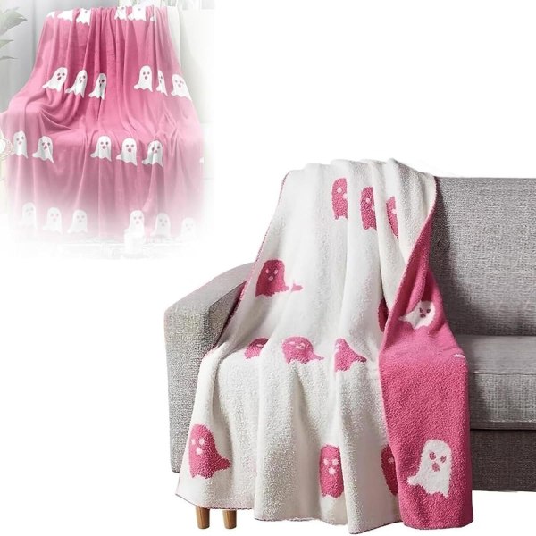 (100X150 cm, rosa) Komfortabelt spøkelsesteppe, egnet for watchi