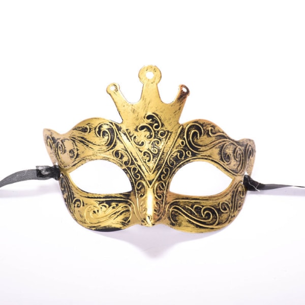 Maskulin græsk og romersk soldat maskerade maske til mænd venetiansk
