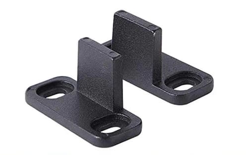 Justerbar rulle til skydedør i bunden