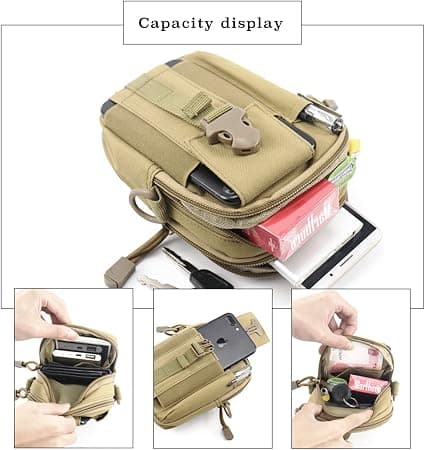 Multifunktionell Poly Tool Holder, Taktisk Molle EDC-väska med Ce