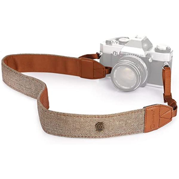 Vintage-kameran olkahihna kaikille DSLR-kameroille Niko