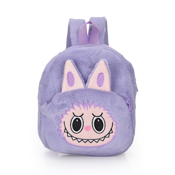 Sarjakuvareppu, Labubu-reppu, violetti, 27*7.5*30cm D