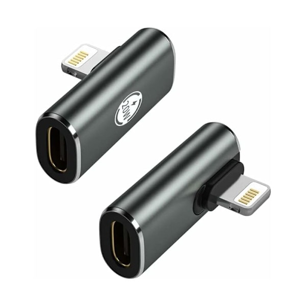USB c til Light-ning-adapter, støtter 20W PD, hurtigladefunksjon
