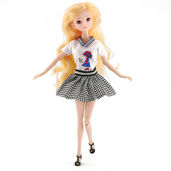 Barbie modetøj, 7 dele, 7 dukketilbehør, til ch