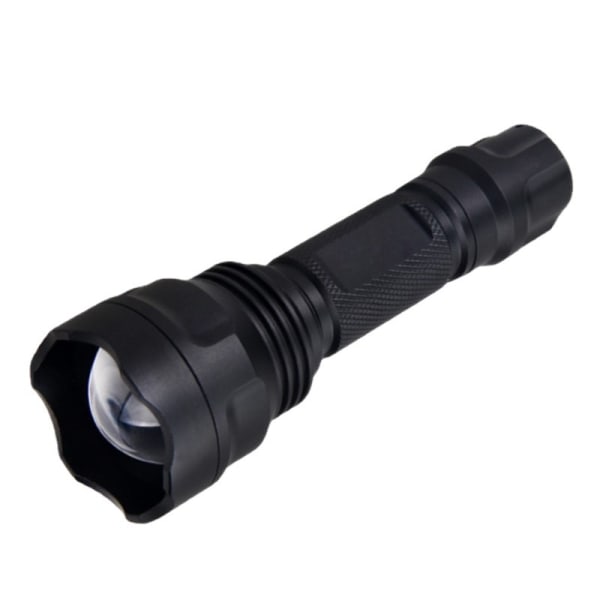 LED zoom lommelykt C8 bærbar infrarød nattsyn 850nm