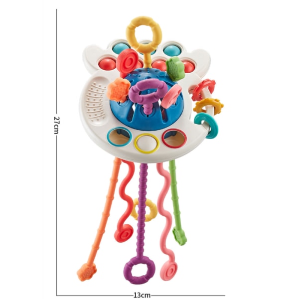 Montessori babylegetøj 12-18 måneder, babylegetøj 6-12 måneder, sens D