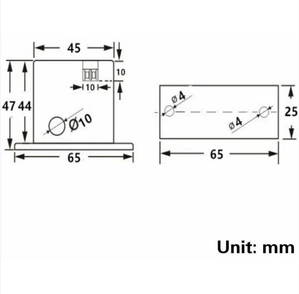 Justerbar Strømsensor Switch, Normalt Åben Strømsensor Switch 0,2-30A SZC23 NO AL CH
