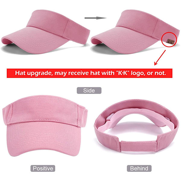 Justerbar solhatt Golf solhatt Tennis solhatt Sportshatt Dame