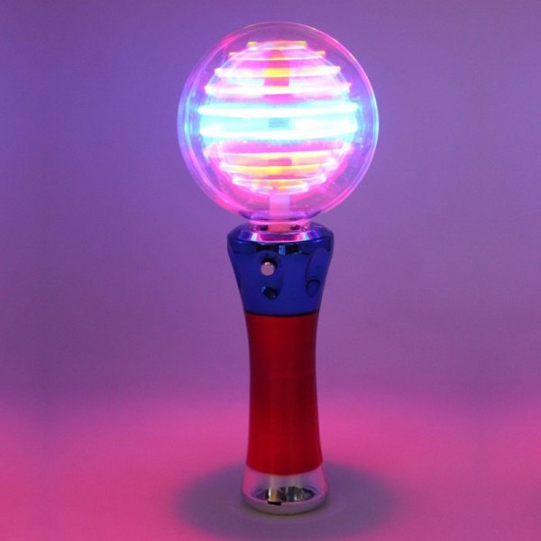 7,5 tommers Light Up Magic Ball leketøystaver for barn, sett med 1, blits