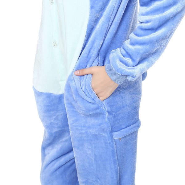 Flanelliyöasu, aikuisten pyjama (koko L)
