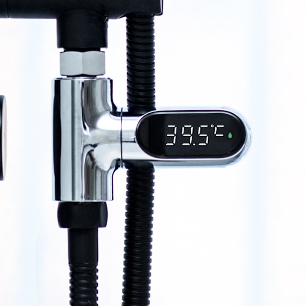 1 LED Brusespameter, 5~85°C Digital Termometer, med 360°
