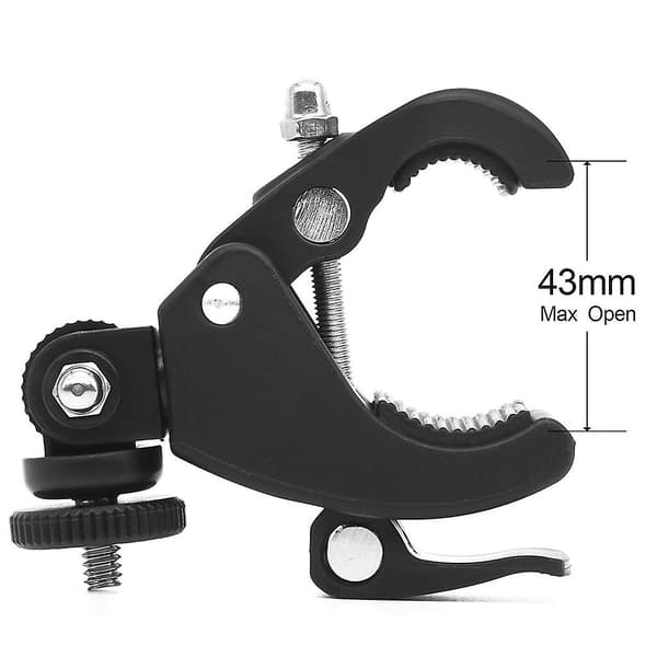 Golf Bag Clip Motion Camera Bracket Solskærm Kørsel Lys