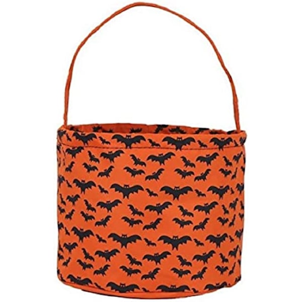 1 Piece Halloween Trick or Treat Bag - Kids Candy Bucket Tote -