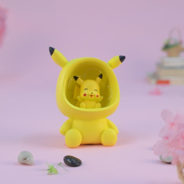 Pikachu natlampe sød lille gave pige hjerte eksamensgave